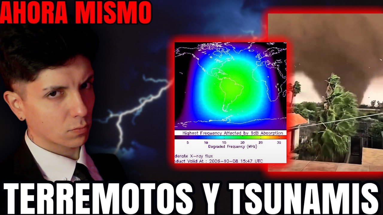 TERREMOTOS Y TSUNAMIS ahora en todo el Mundo