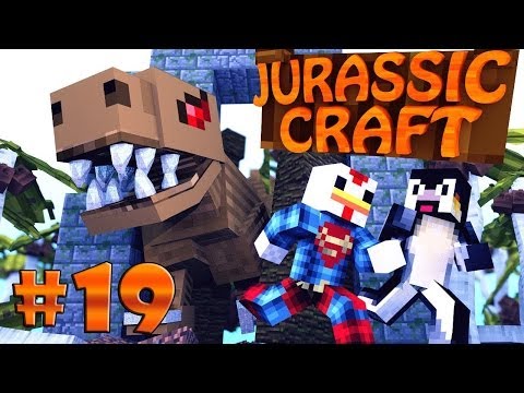 Minecraft | Jurassic Craft - Dinosaurs Ep 19 "T-REX TICKLING"