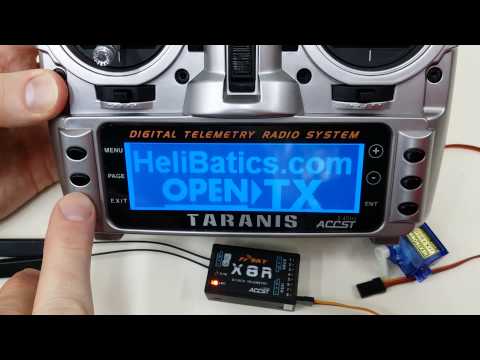 How to bind FrSky X8R receiver to Taranis X9D transmitter in D16 mode