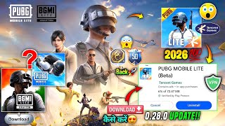 Download lagu 😤How To Download! PUBG/BGMi Lite New Update?😳2026 | No H@ckers😨| PUBG MLite Comeback!🤯 Update 2026 🔥 mp3