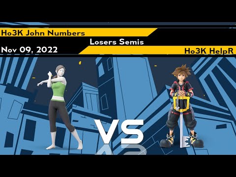 [Smash Ultimate] Ho3K | John Numbers vs Ho3K | HelpR - Xeno266 (L.Semis)