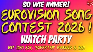 Eurovision Song Contest 2026 Wien - Die BSB Watchparty mit Markus & Ben