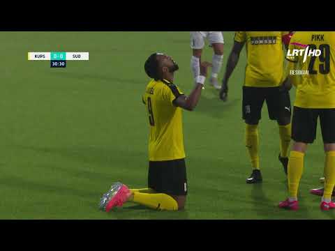UEFA Europa League. Rangel goal (KuPS 1:0 Suduva)
