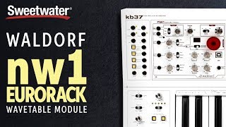Video thumbnail for Waldorf nw1 Eurorack Wavetable Module Demo at Knobcon 2018 by Sweetwater