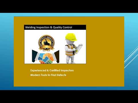 Consultancy services consulting service-welding inspections,...