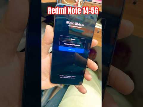 Redmi Note 14-5G No Hard Reset Option #mobile2service #shorts #viralvideo #Redmi