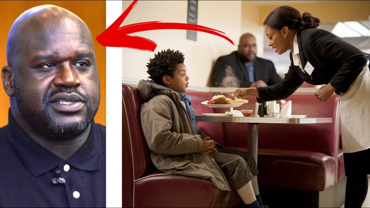 She Gave a Meal to a Hungry Boy. Shaquille O'Neal in the Corner Changed Her Life Forever