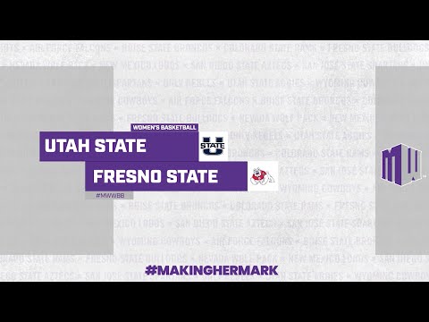 HIGHLIGHTS: Utah State vs Fresno State Women's Basketball 1/29/2022