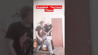 Scandroid - The Force Theme #BassCover #Scandroid #TheForceTheme #Monocrome #FiXT #BassShorts