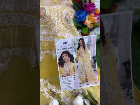 Al_Khushbu Maryam Hussain Vol 3-5013 Pure Cambric Cotton Wholesale Pakistani Suit – product video thumbnail