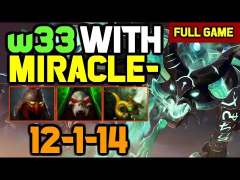 w33 Practicing NEW HERO for Leipzig Major w/ Miracle MID Shadow Fiend