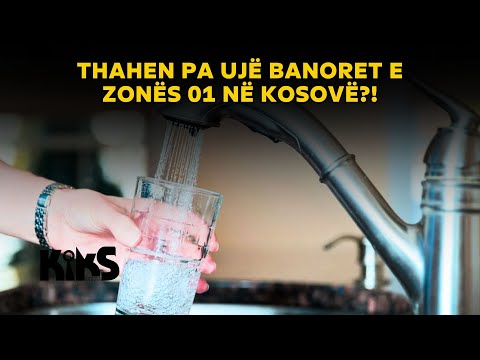 Thahen pa ujë banoret e zonës 01 në Kosovë?! - Kiks Kosova