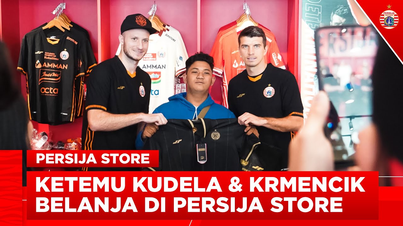 SERU DAN RAMAI!!! | Kudela & Krmencik Hadir Menyapa The Jakmania di Persija Store!!!