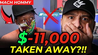 Mach Hommy EXPOSES Bandcamp For TAKING Money?!