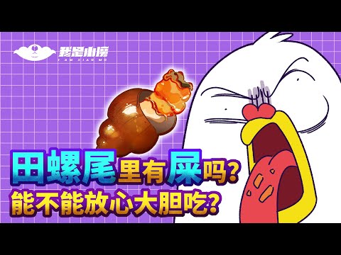 【小魔】田螺里黄色的东西是屎吗？能不能放心大胆吃？