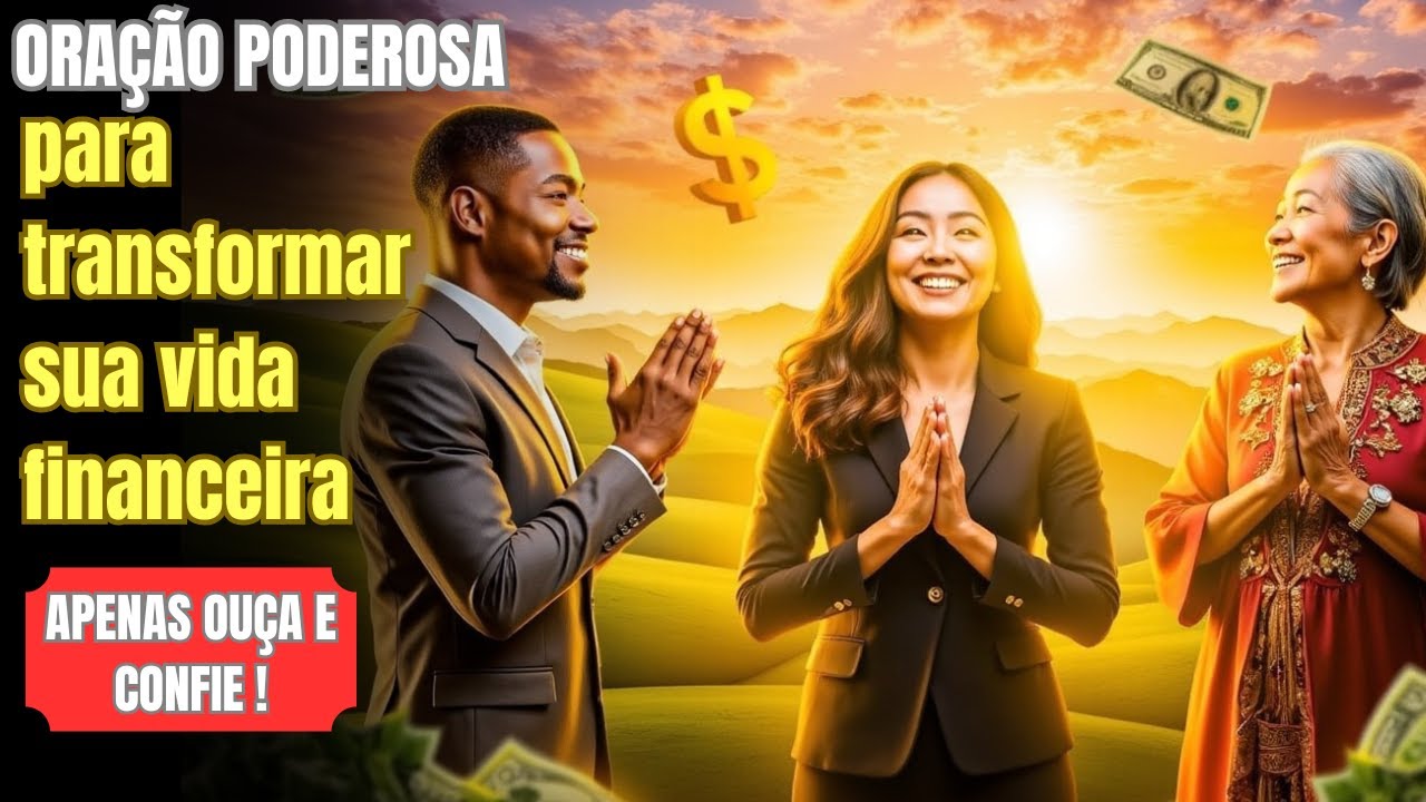 "Oração Poderosa para Transformar sua Vida Financeira: 18 Minutos de Prosperidade e Abundância"