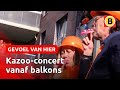 Een fluitjesconcert vanaf 150 Bossche balkons