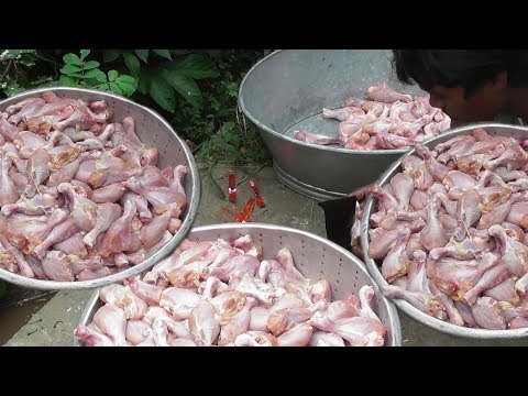 Indian Street Food | Spicy CHICKEN REZALA Preparation | Street Food Kolkata | Best With Rumali Roti