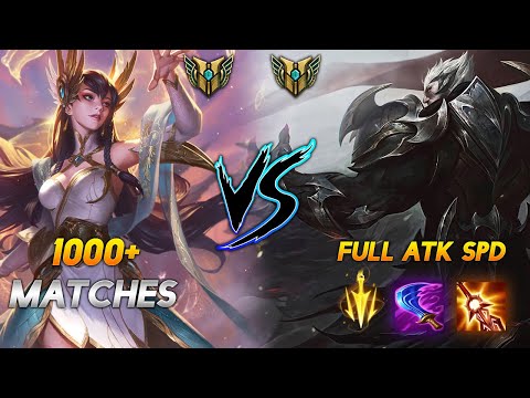 FULL ATTACK SPEED DARIUS VS 1000+ MATCHES IRELIA MAIN | WILDRIFT