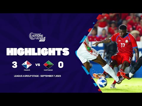 Highlights | Panama vs Martinique | 2023/24 Concac...