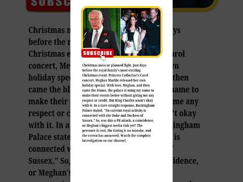 1 Min Ago: Meghan Accuses Royal Family of Exploitation — King Charles REMOVES Harry’s Name