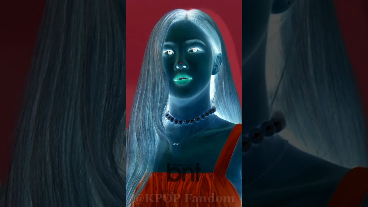 stare at the red dot (for 10 seconds) you will see rosé on your wall #lisa #cupcut
