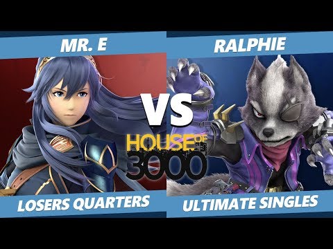 Smash Ultimate Tournament - Mr. E (Lucina) Vs. Ralphie (Wolf) SSBU Xeno 191 Losers Quarters