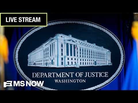 LIVE: DOJ holds presser on Alaska Senate race with midterms four days away.
