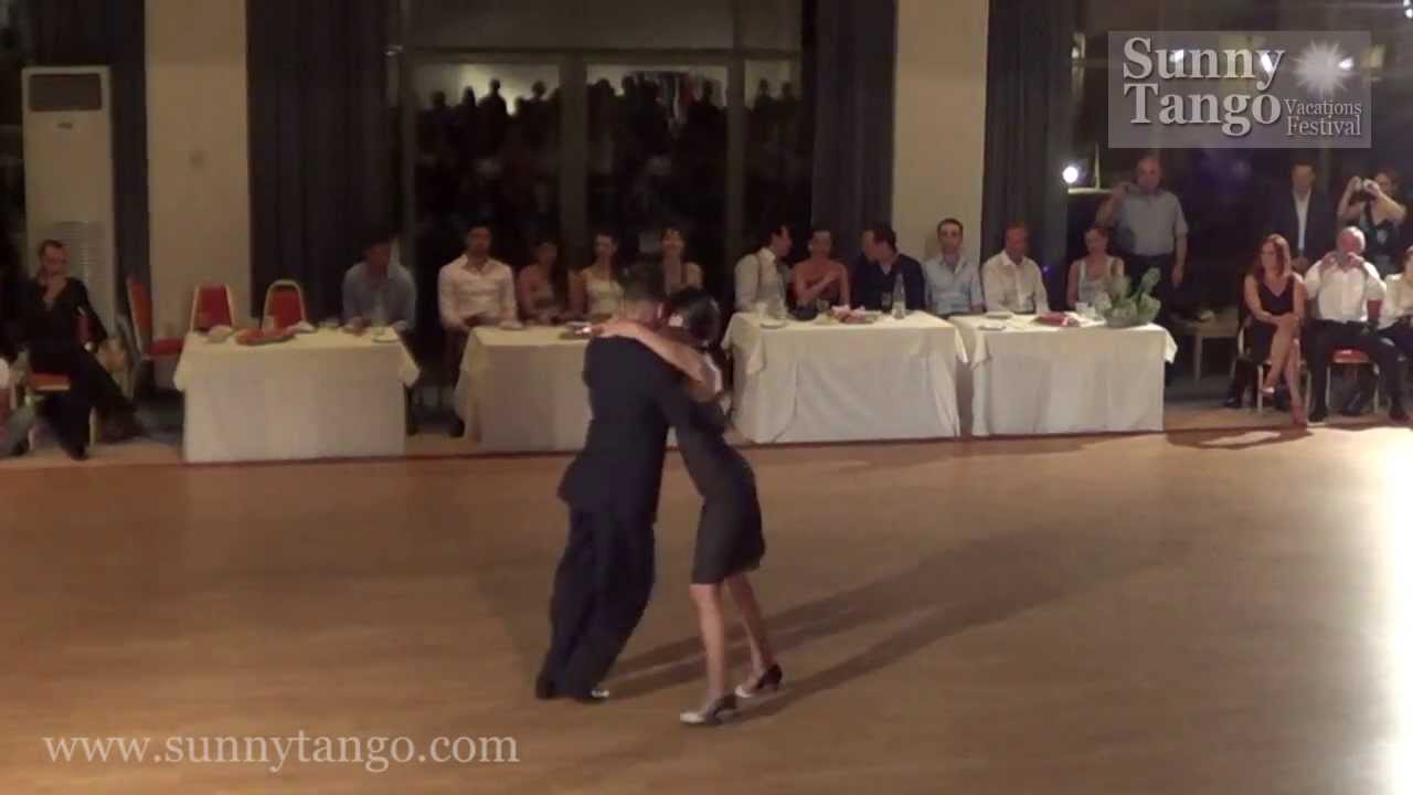 Kostas Nikolaidis & Vassia Thanopoulou 2/3, SUNNY TANGO FESTIVAL 2013. Juan d'Arienzo-El Puntazo