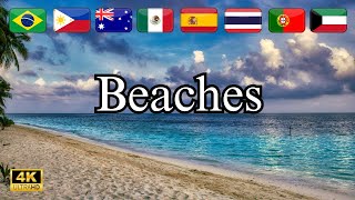 The Most Beautiful Beaches in 30+ Countries | Relaxing Ocean Views 🌊✨
