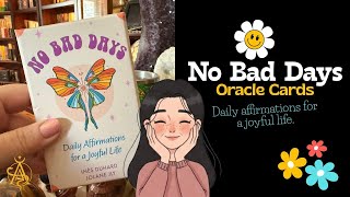 No Bad Days Daily Affirmation Cards — A Perfect Way to Start the Day!