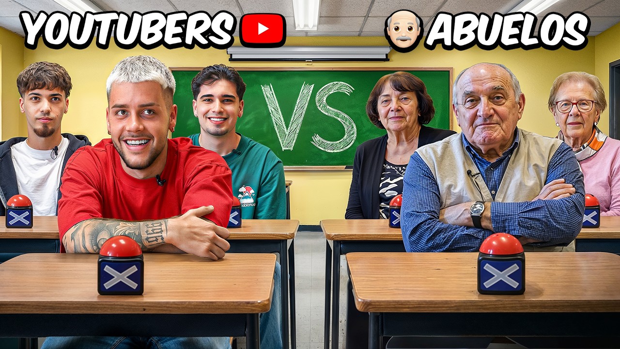 Youtubers VS Abuelos ¿Quien es mas inteligente?