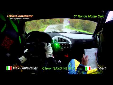 Cameracar 3° Ronde Monte Caio - Max Dallavalle - Ele Tiberti Saxò N2