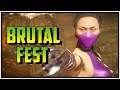 MK11 Mileena More Brutality Combos Mortal Kombat 11 Mileena Ranked Matches