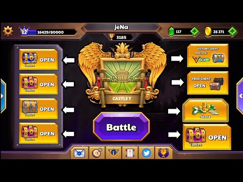 Legendary Weekend Mega Chest Opening! Castle Crush