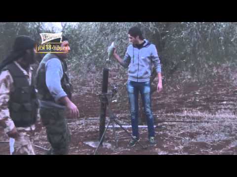 استهداف اللواء 82 بقذائف الهاون في مدينة الشيخ مسكين في ريف درعا من قبل كتيبة مدفعية سجيل