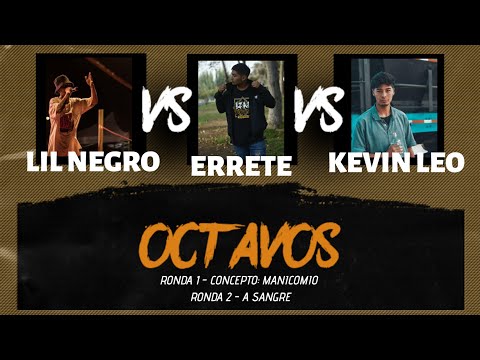 LIL NEGRO vs. ERRETE vs. KEVIN LEO | 8vos | Kuarta Maestría Escrita | 2020 | #kuartamaestriaencasa
