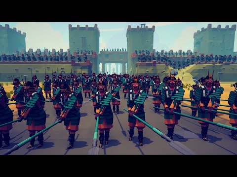 150x SAMURAI SIEGE MEDIEVAL CASTLE - Totally Accurate Battle Simulator TABS