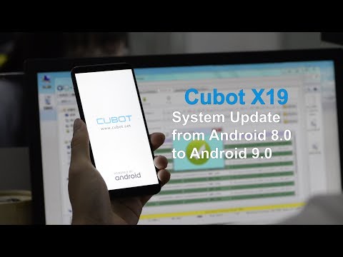 Cubot X19 System Upgrade:  Flash Instruction