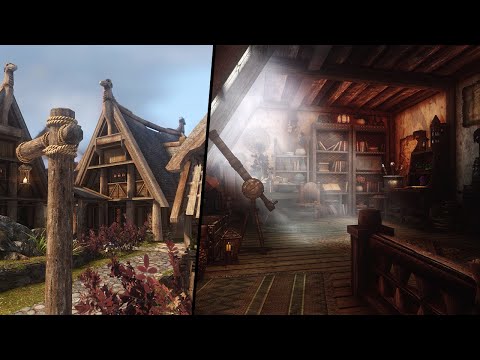Skyrim SE Mods 2020 - Astronomer's Loft