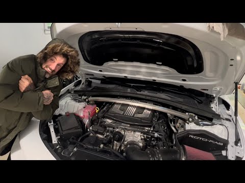 Camaro ZL1 1LE Cords Performance expansion tank install!!