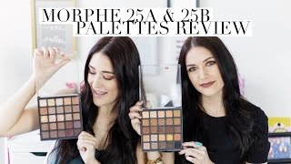 Morphe Bronzed Mocha & Copper Spice Palettes Review + Swatches