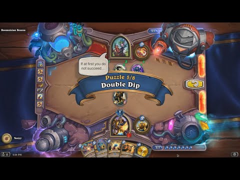 Solution Puzzle Lab Survival: Double Dip - Boomnician Breena (5/8), Hearthstone Boomsday [UPDATED]