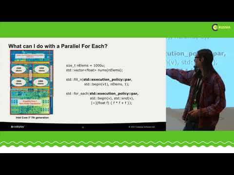 C++ Russia 2018:  Simon Brand,  Modern C++ Parallelism from CPU to GPU