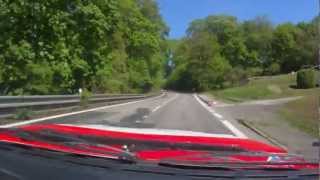 preview picture of video 'Závody do vrchu v Náměši nad Oslavou. Lancia Delta Integrale Mirka Matějky.'