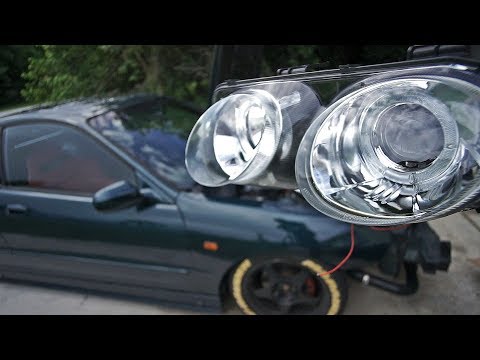 NEW HEADLIGHTS FOR CRUSTINA!