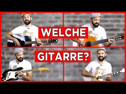 BESTE GITARRE für Anfänger - Akustik oder E-Gitarre?