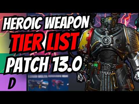 Ranking The Most OVERPOWERED Heroic Weapons in Space Marine 2 Patch 13 Purgation Update