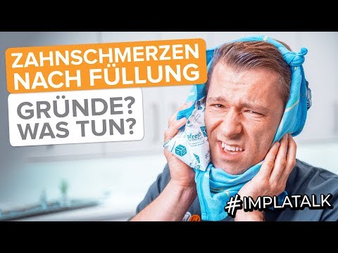 Schmerzen nach Zahnfüllung? 3 Gründe! Was tun? Wann zum Zahnarzt?