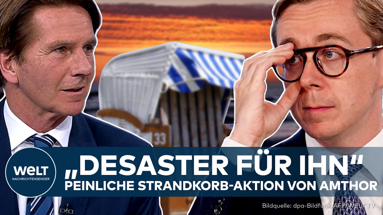CDU: "Desaster für ihn" – Nach peinlicher Aktion schickt Amthor den Strandkorb zurück